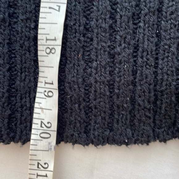 - Peruvian Connection Multi Color Button Front Cardigan With Hoodie. Medium - Picture 10 of 11